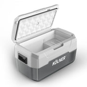 Kolner 20l Fridge Freezer Cooler 12/24/240v Camping Portable Kolner Esky Refrigerator - Grey - Outbackers