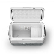 Kolner 20l Fridge Freezer Cooler 12/24/240v Camping Portable Kolner Esky Refrigerator - Grey - Outbackers
