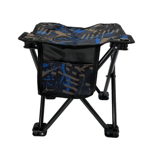 Mini Portable Outdoor Folding Stool Camping Fishing Picnic Chair Seat 80kg Como - Outbackers