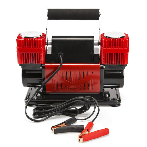 Dynamic Power Red Portable Car Tyre Air Compressor Deflator Inflator 300L/MIN 12V - Outbackers