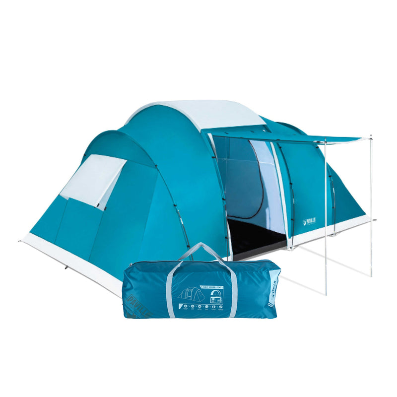 Bestway 4.9m x 2.m Tent 6 Person UV Protected Premium Double Layered PVC - Outbackers