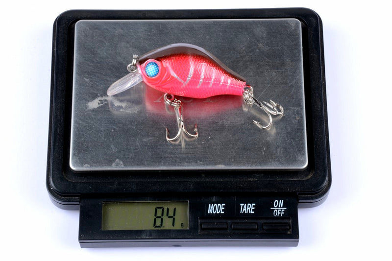 5x 5.5cm Popper Crank Bait Fishing Lure Lures Surface Tackle Saltwater - Outbackers