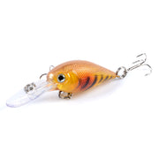 9x Popper Crank 5.7cm Fishing Lure Lures Surface Tackle Fresh Saltwater - Outbackers