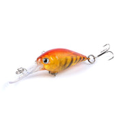 9x Popper Crank 5.7cm Fishing Lure Lures Surface Tackle Fresh Saltwater - Outbackers