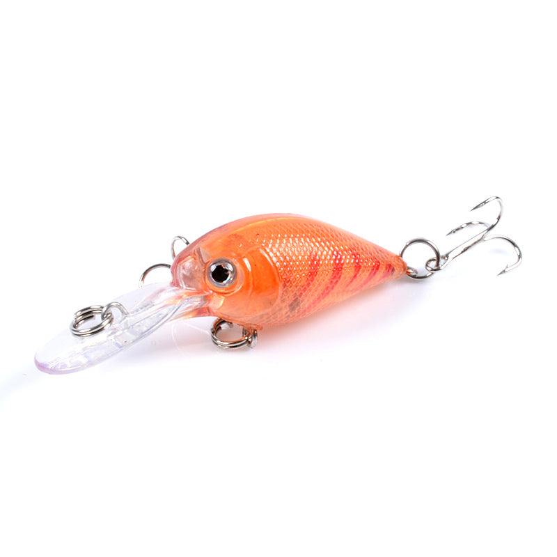 9x Popper Crank 5.7cm Fishing Lure Lures Surface Tackle Fresh Saltwater - Outbackers