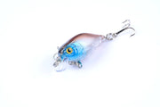 5x 4.3cm Popper Crank Bait Fishing Lure Lures Surface Tackle Saltwater - Outbackers