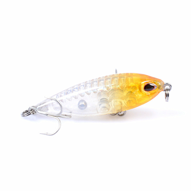 8x Pencil minnow 4.8cm Fishing Lure Lures Surface Tackle Fresh Saltwater - Outbackers