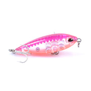 8x Pencil minnow 4.8cm Fishing Lure Lures Surface Tackle Fresh Saltwater - Outbackers