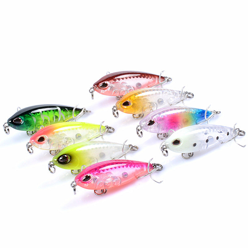 8x Pencil minnow 4.8cm Fishing Lure Lures Surface Tackle Fresh Saltwater - Outbackers