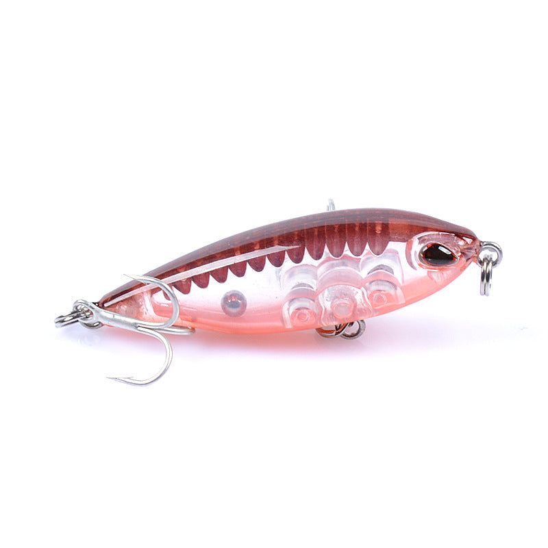 8x Pencil minnow 4.8cm Fishing Lure Lures Surface Tackle Fresh Saltwater - Outbackers