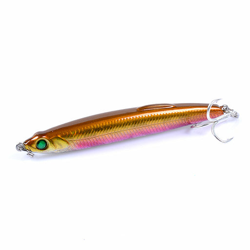 5x Pencil minnow 7.5cm Fishing Lure Lures Surface Tackle Fresh Saltwater - Outbackers