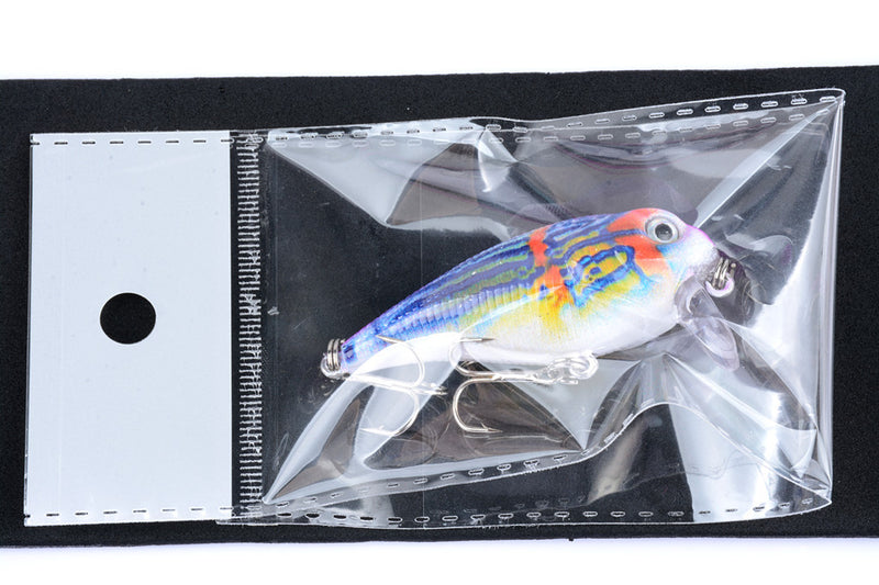 4x 5.5cm Popper Crank Bait Fishing Lure Lures Surface Tackle Saltwater - Outbackers