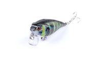 4x 5.5cm Popper Crank Bait Fishing Lure Lures Surface Tackle Saltwater - Outbackers