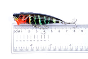 4X 6.5cm Popper Poppers Fishing Lure Lures Surface Tackle Fresh Saltwater - Outbackers