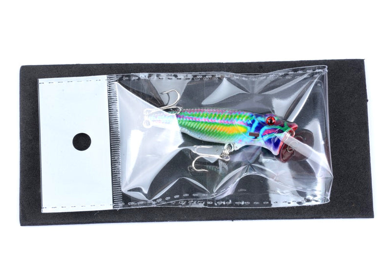 4X 6.5cm Popper Poppers Fishing Lure Lures Surface Tackle Fresh Saltwater - Outbackers