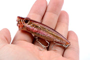 4X 6.5cm Popper Poppers Fishing Lure Lures Surface Tackle Fresh Saltwater - Outbackers