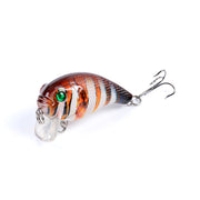 6x Popper Poppers 5cm Fishing Lure Lures Surface Tackle Fresh Saltwater - Outbackers