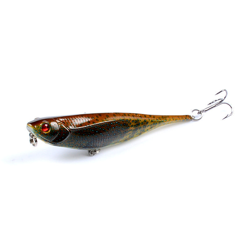 9x Popper Poppers 9.9cm Fishing Lure Lures Surface Tackle Fresh Saltwater - Outbackers