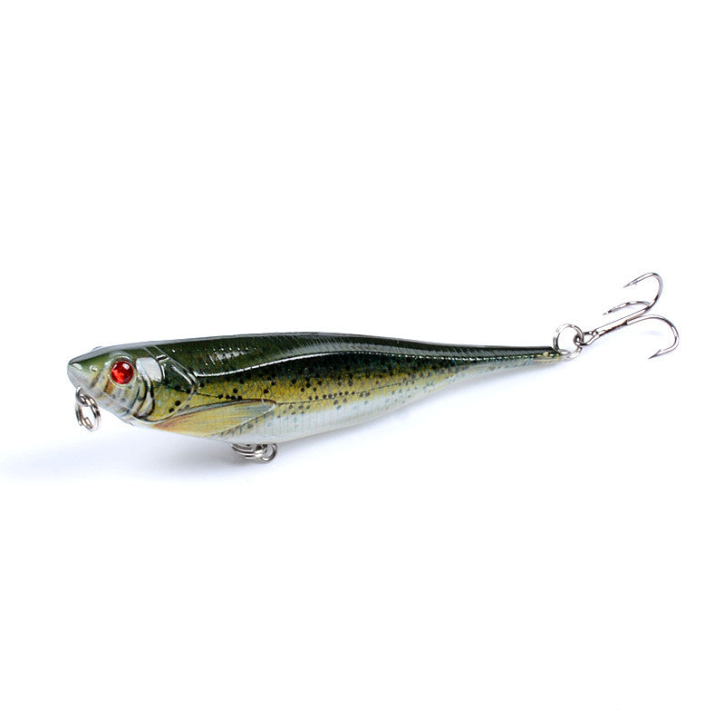 9x Popper Poppers 9.9cm Fishing Lure Lures Surface Tackle Fresh Saltwater - Outbackers