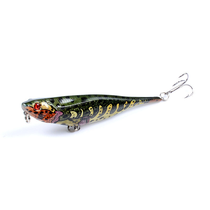 9x Popper Poppers 9.9cm Fishing Lure Lures Surface Tackle Fresh Saltwater - Outbackers