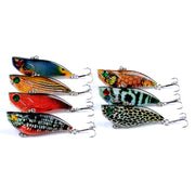 7x Popper Poppers 5.8cm Fishing Lure Lures Surface Tackle Fresh Saltwater - Outbackers