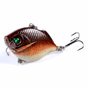 8x Popper Poppers 4.5cm Fishing Lure Lures Surface Tackle Fresh Saltwater - Outbackers