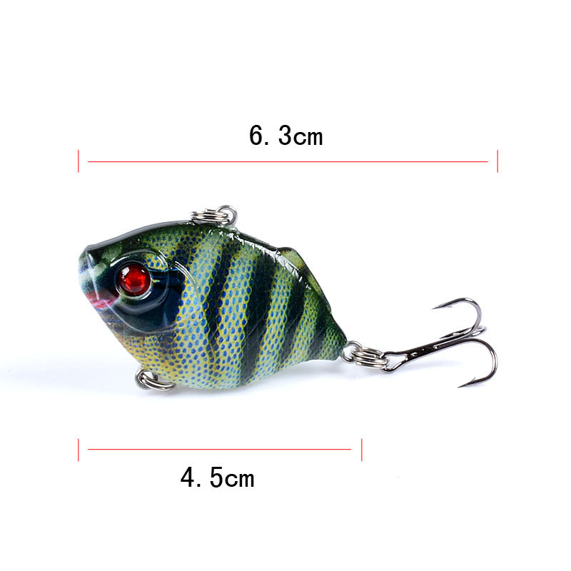 8x Popper Poppers 4.5cm Fishing Lure Lures Surface Tackle Fresh Saltwater - Outbackers