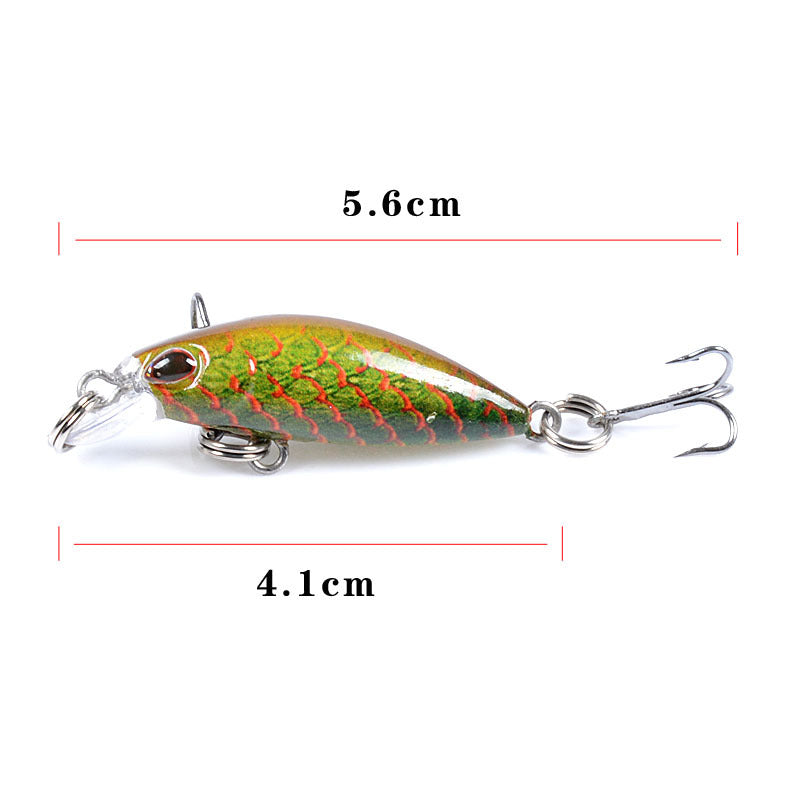 7x Popper Poppers 4.1cmFishing Lure Lures Surface Tackle Fresh Saltwater - Outbackers