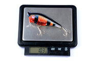 4X 6.5cm Popper Poppers Fishing Lure Lures Surface Tackle Fresh Saltwater - Outbackers