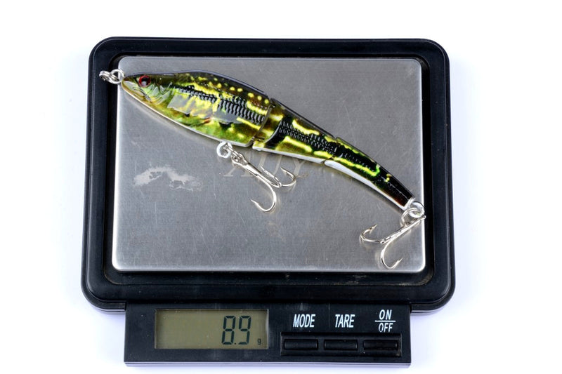 6x 9.5cm Vib Bait Fishing Lure Lures Hook Tackle Saltwater - Outbackers