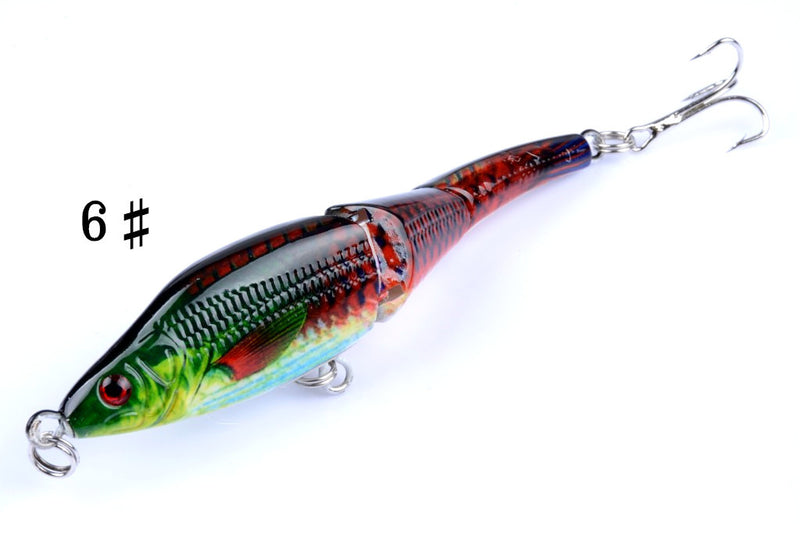 6x 9.5cm Vib Bait Fishing Lure Lures Hook Tackle Saltwater - Outbackers