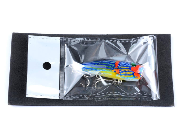 4X 6.8cm Popper Poppers Fishing Lure Lures Surface Tackle Saltwater - Outbackers