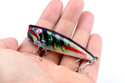 4X 6.8cm Popper Poppers Fishing Lure Lures Surface Tackle Saltwater - Outbackers