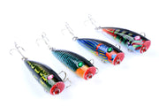 4X 6.8cm Popper Poppers Fishing Lure Lures Surface Tackle Saltwater - Outbackers