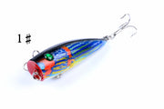 4X 6.8cm Popper Poppers Fishing Lure Lures Surface Tackle Saltwater - Outbackers