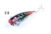 4X 6.8cm Popper Poppers Fishing Lure Lures Surface Tackle Saltwater - Outbackers