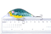 4x 7.5cm Popper Crank Bait Fishing Lure Lures Surface Tackle Saltwater - Outbackers