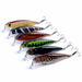 6x Popper Poppers 8.6cm Fishing Lure Lures Surface Tackle Fresh Saltwater - Outbackers