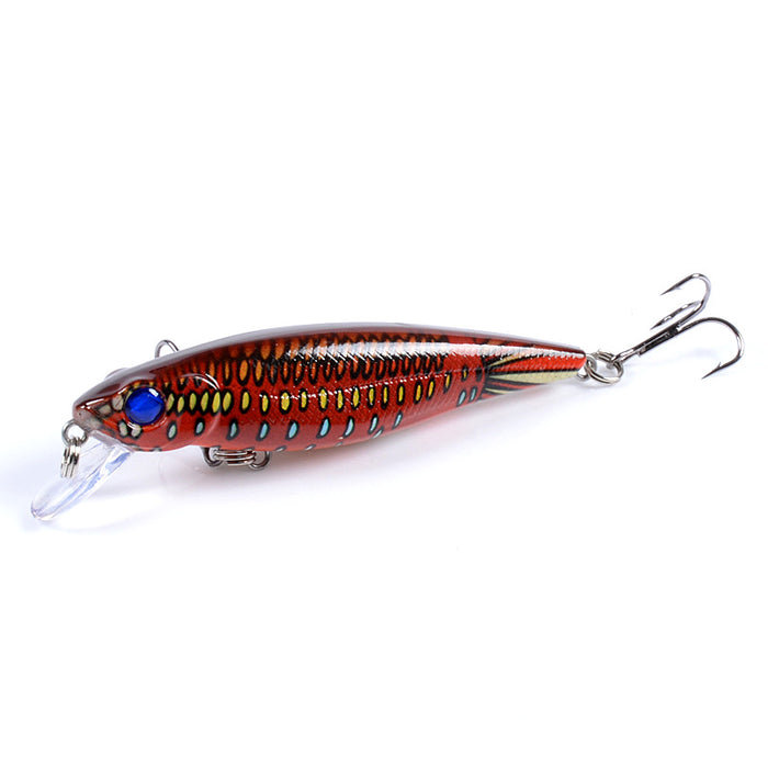 6x Popper Poppers 8.6cm Fishing Lure Lures Surface Tackle Fresh Saltwater - Outbackers
