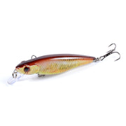 6x Popper Poppers 8.6cm Fishing Lure Lures Surface Tackle Fresh Saltwater - Outbackers