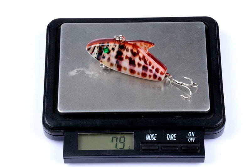 4x 5.5cm Vib Bait Fishing Lure Lures Hook Tackle Saltwater - Outbackers