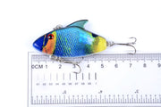 4x 5.5cm Vib Bait Fishing Lure Lures Hook Tackle Saltwater - Outbackers