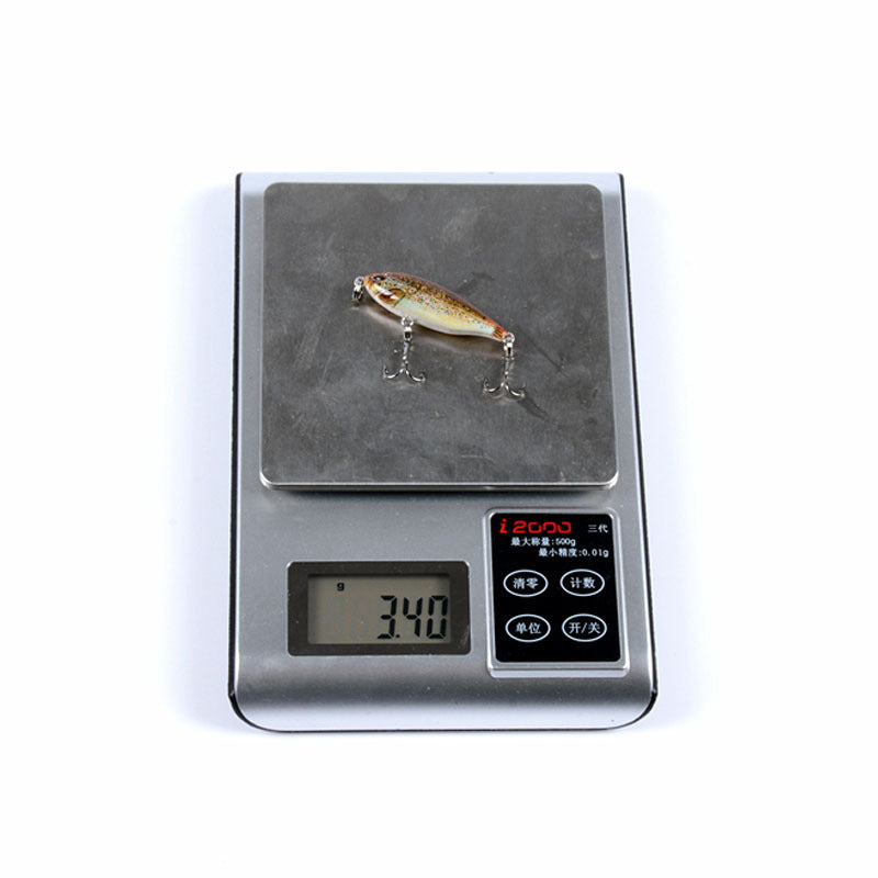 8x Popper Poppers 4.8cm Fishing Lure Lures Surface Tackle Fresh Saltwater - Outbackers