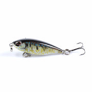 8x Popper Poppers 4.8cm Fishing Lure Lures Surface Tackle Fresh Saltwater - Outbackers