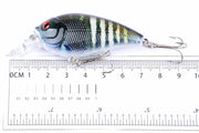 5x 7cm Popper Crank Bait Fishing Lure Lures Surface Tackle Saltwater - Outbackers
