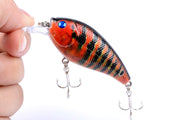 5x 7cm Popper Crank Bait Fishing Lure Lures Surface Tackle Saltwater - Outbackers