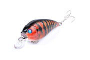 5x 7cm Popper Crank Bait Fishing Lure Lures Surface Tackle Saltwater - Outbackers