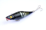 5X 7.5cm Popper Poppers Fishing Lure Lures Surface Tackle Fresh Saltwater - Outbackers