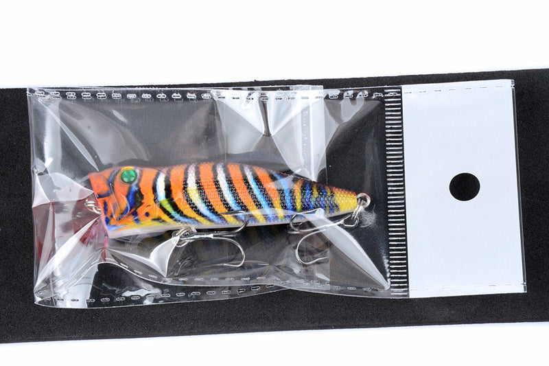 6X 7cm Popper Poppers Fishing Lure Lures Surface Tackle Fresh Saltwater - Outbackers