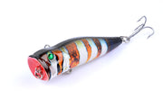 6X 7cm Popper Poppers Fishing Lure Lures Surface Tackle Fresh Saltwater - Outbackers